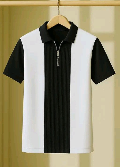 "2 COMBO Men's Summer Polo T-Shirt with Zip – LIMITED TIME OFFER