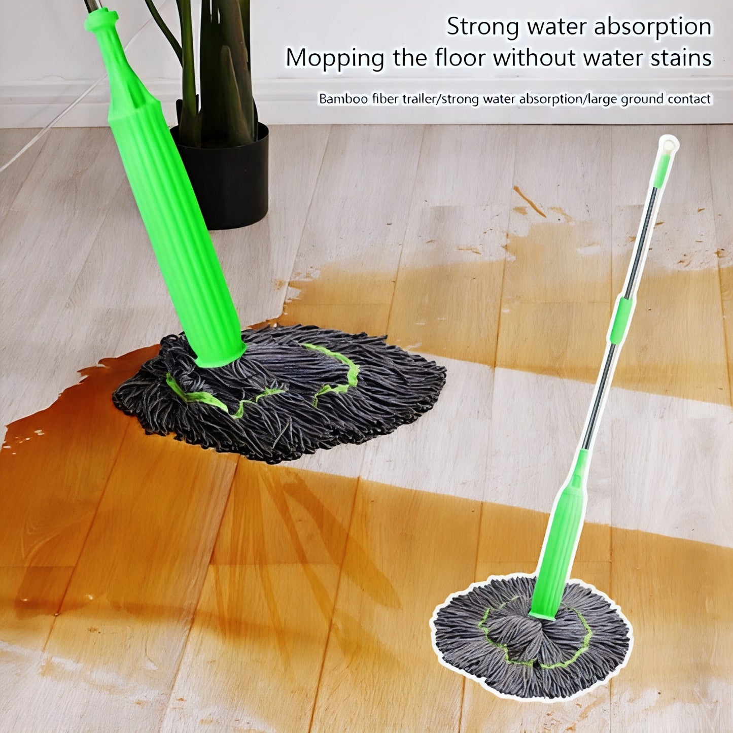 Ultimate Bamboo Fiber Cleaner – Fast, Streak-Free & Easy Floor Cleaning!