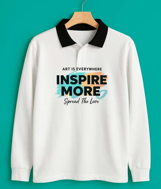Cotton Comfort Polo – Stylish GEN Z Graphic Casual Wear