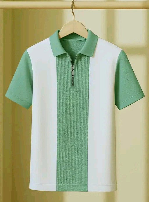 "2 COMBO Men's Summer Polo T-Shirt with Zip – LIMITED TIME OFFER