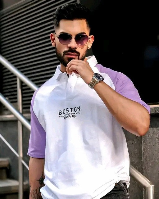 Men's Oversized Cotton Blend T-Shirt – Casual Streetwear Fit