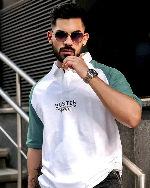 Men's Oversized Cotton Blend T-Shirt – Casual Streetwear Fit