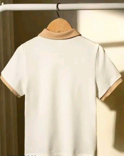 Men's Summer Polo T-Shirt with Zip – Gen Z Fashion 2025