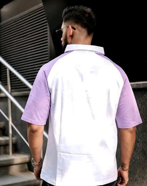 Men's Oversized Cotton Blend T-Shirt – Casual Streetwear Fit