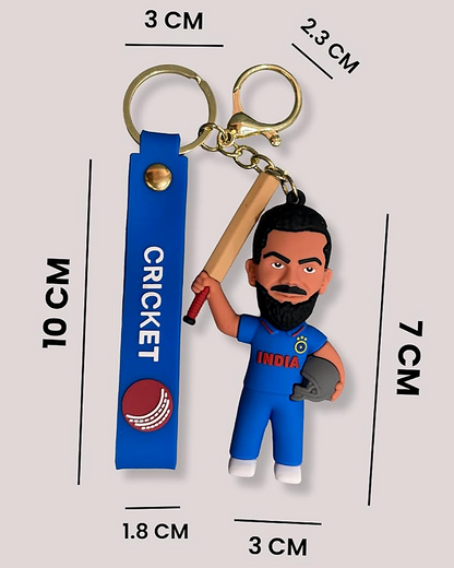VIRAT KOHLI Fan Must KeyChain - Rare Collector Edition