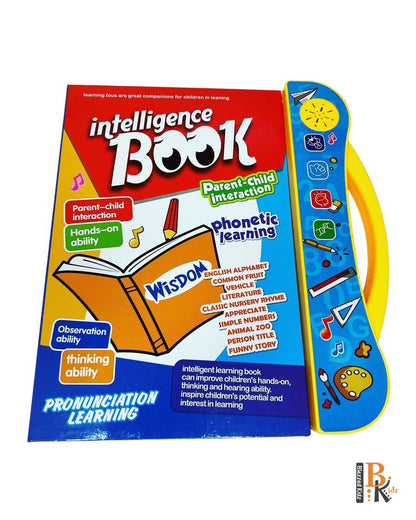 Intelligence Book – Interactive Learning & Pronunciation Sound Book for Kids with Pen