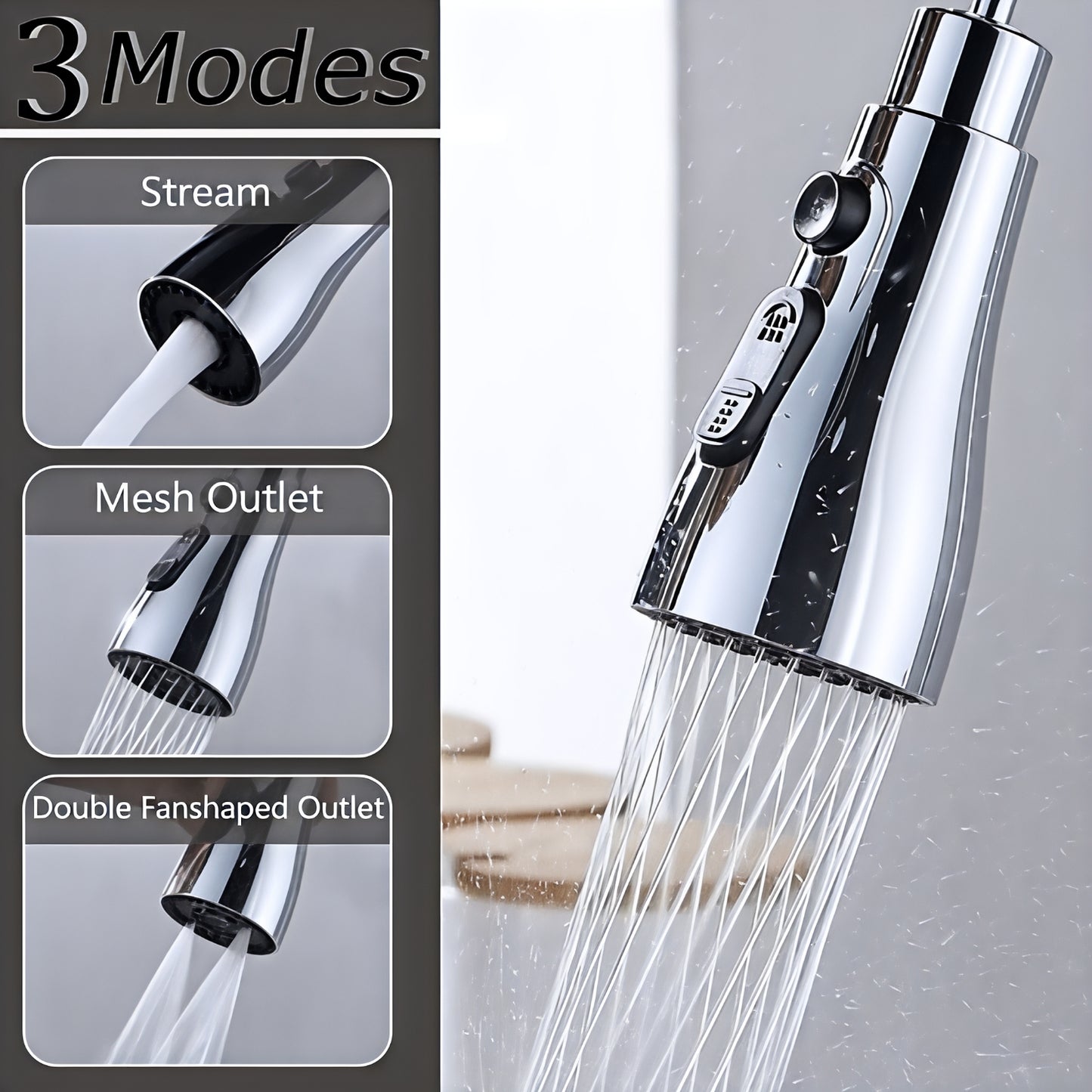 Kitchen Spout | Multi-Function Water-Saving Tap Nozzle