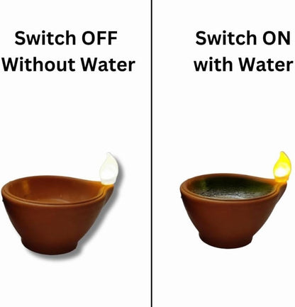 PACK OF 24 WATER SENSOR DIYA FOR DIWALI