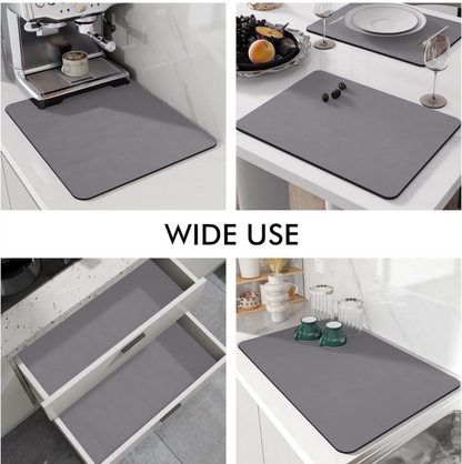 Kitchen Silicone Fast Water Absorber Mat – Buy 1 Get 1