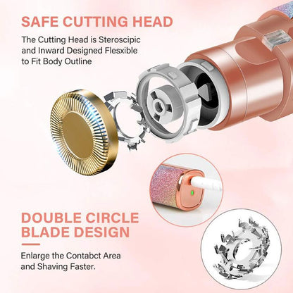 Portable Eyebrow and Excess Hair Trimmer – Accurate Hair Removal Anytime, Anywhere
