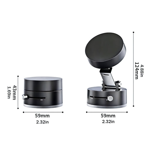 360° Magnetic Phone Holder Stand – Strong Grip, Adjustable Mount for Car, Home & Office