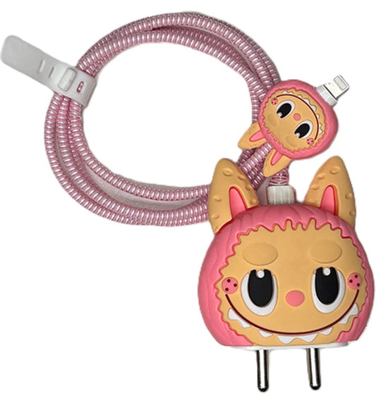 Labubu Charger Cover For I Phone For 18 & 20 Watt