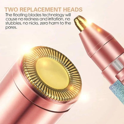 Portable Eyebrow and Excess Hair Trimmer – Accurate Hair Removal Anytime, Anywhere