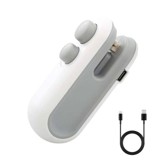 Portable Rechargeable Sealer – Freshness Lock in One Click