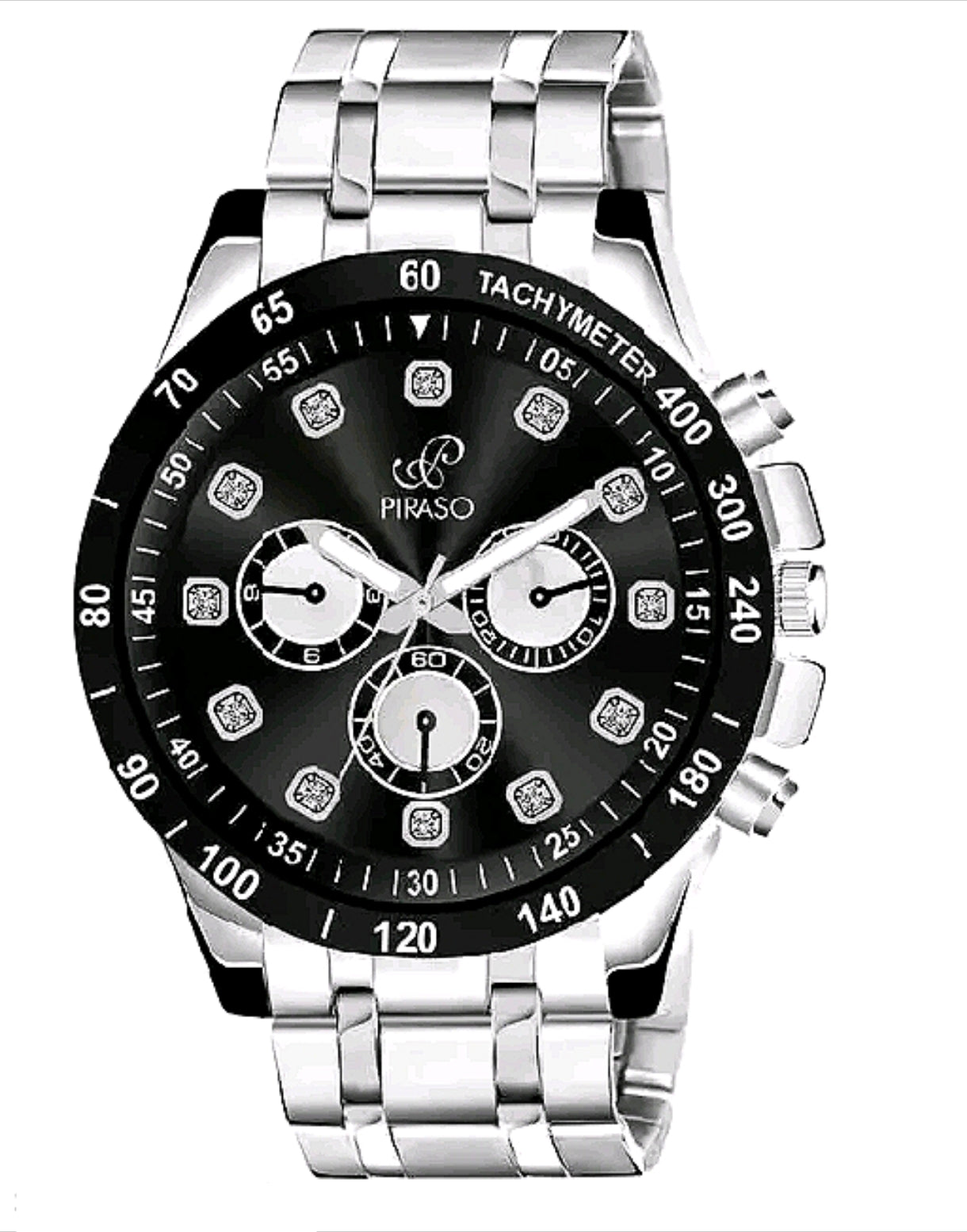 Luxury Stainless Steel Chronograph Wrist Watch